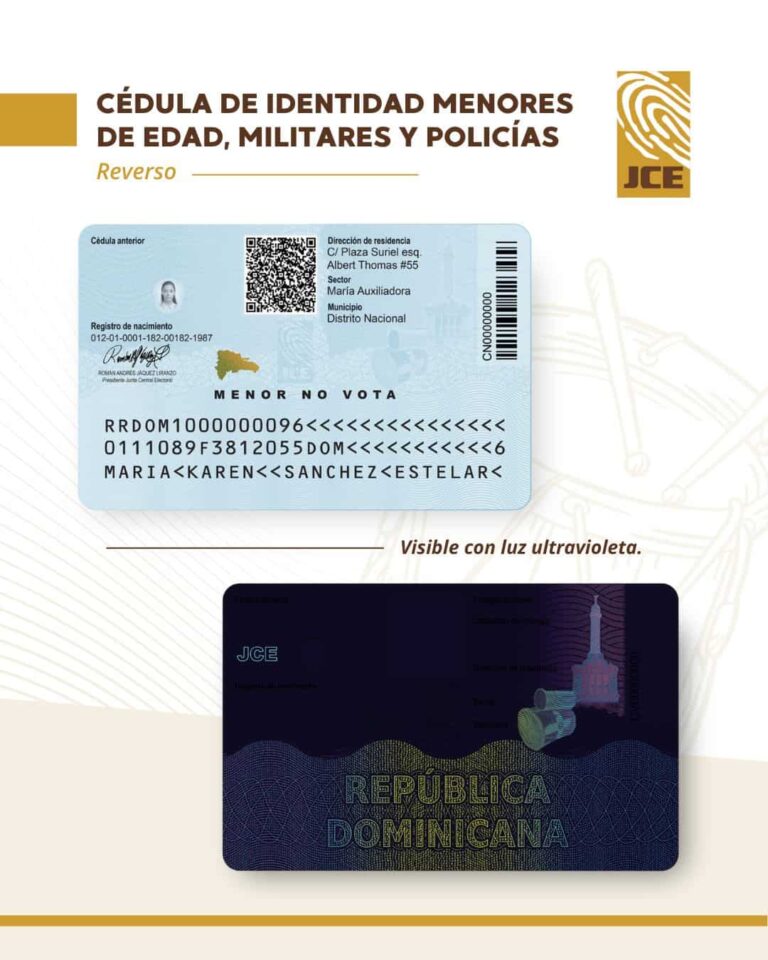 Así es la nueva cédula dominicana que será entregada en abril de 2026 ...