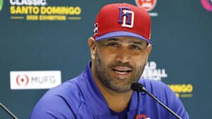 Previo al esperado juego, Pujols pone el foco más allá de Venezuela: «Vinimos a ganarle al mundo»