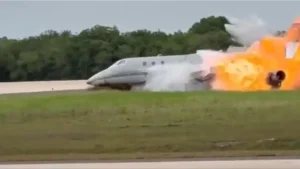 CIAA: avión accidentado en La Romana perdió el motor derecho tras despegar