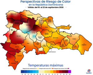 ¡Sigue el calor extremo! la NOAA y el Indomet prevén 37 grados hasta el 22 de septiembre