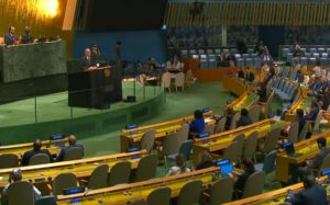 RD impulsa primera resolución global sobre el sargazo, destaca Abinader ante la ONU