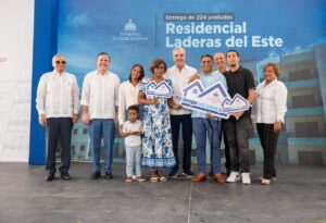 Banreservas financia 197 apartamentos de los 224entregados por el presidente Abinader en Laderas del Este